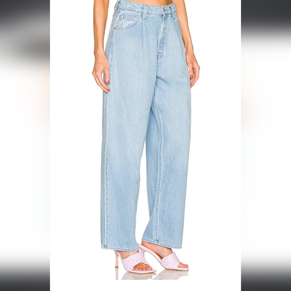 Mother Snacks The Pleated Fun Dip Puddle Jean